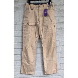 CQR Men's Flex Ripstop Tactical Pants Water Resistant Stretch Cargo Pants NWT